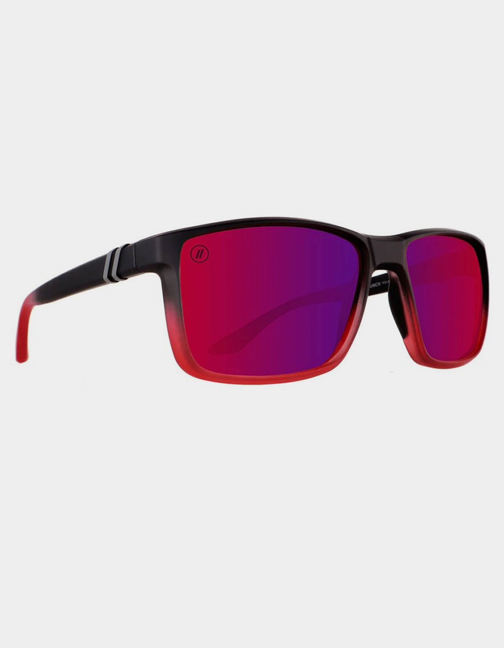 BLENDERS EYEWEAR Mesa Magna Punch Sunglasses BLK/RED Tillys