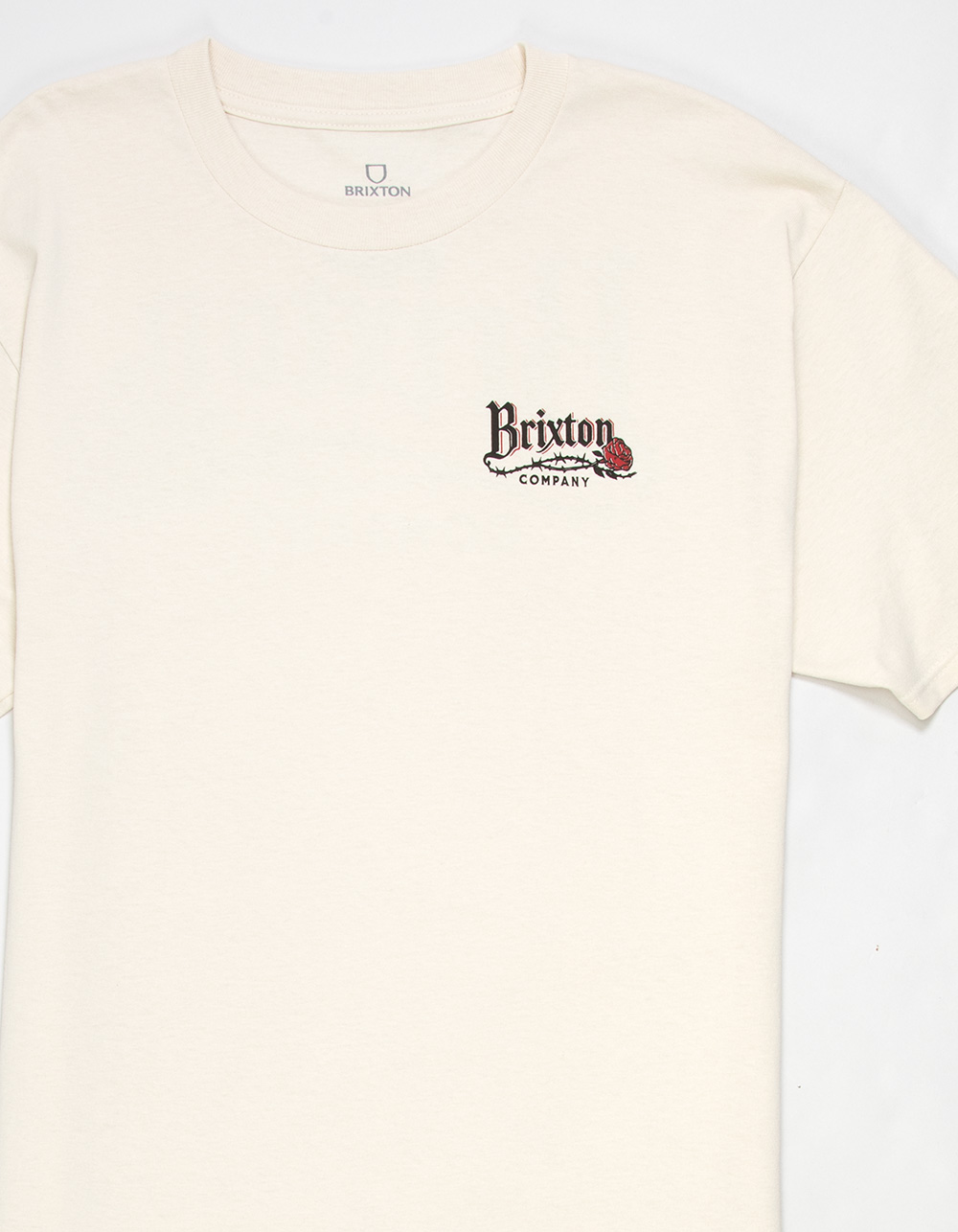 BRIXTON Sereno Mens Tee - CREAM