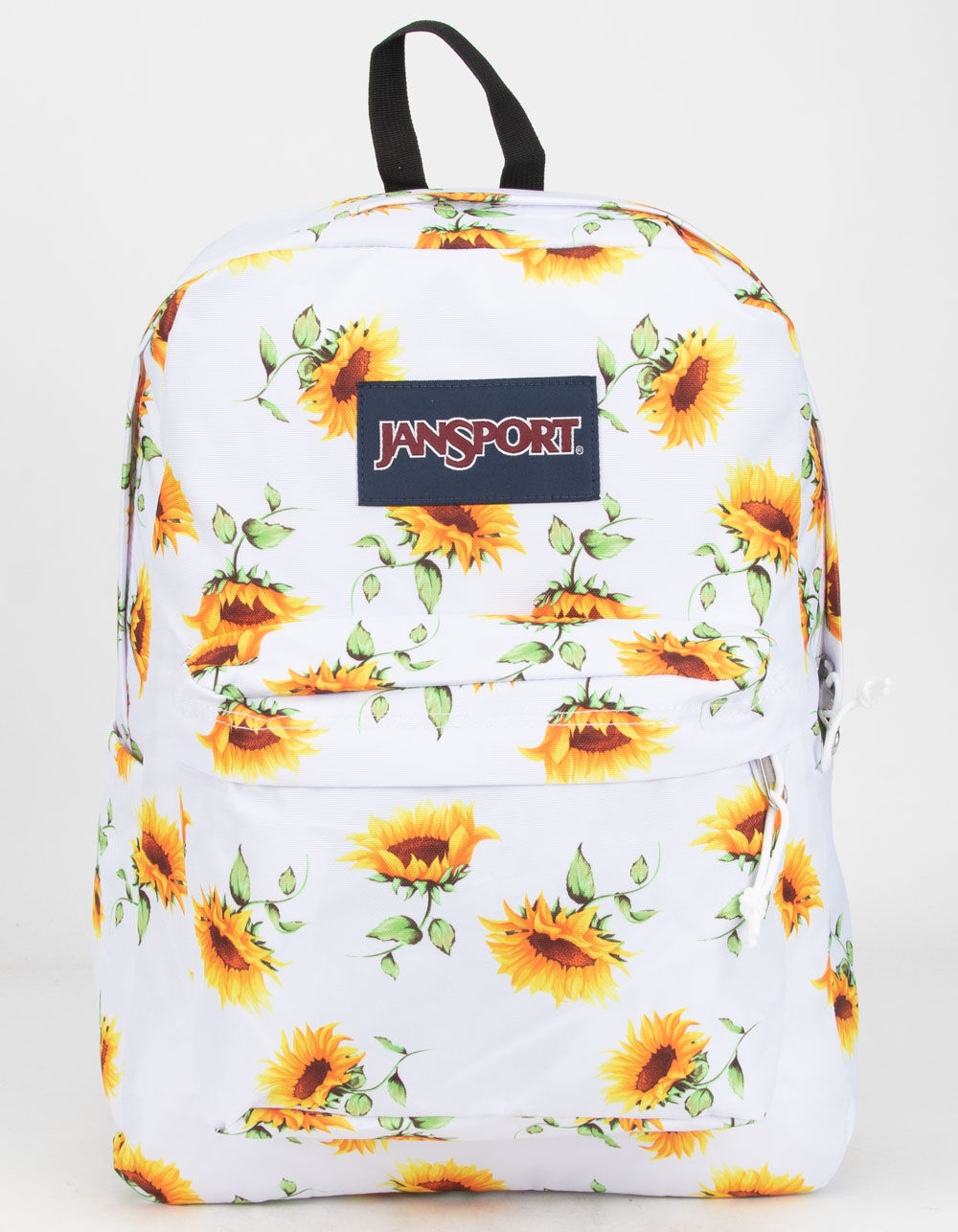 JANSPORT SuperBreak Plus Sunflower Backpack - WHITE COMBO