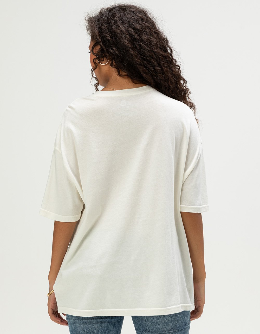 BRIXTON Getaway Womens Oversized Tee - CREAM