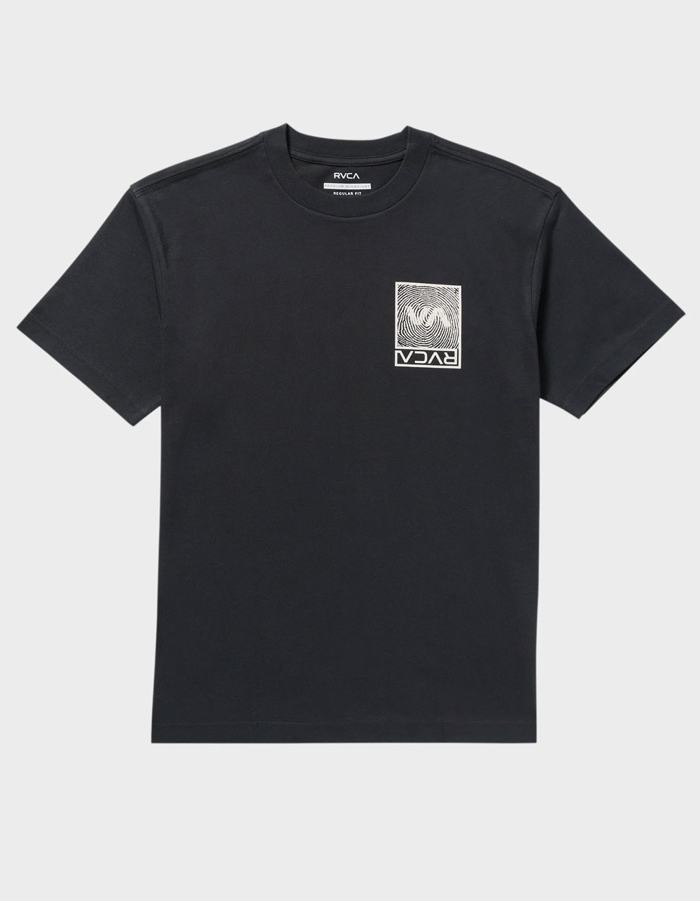 RVCA Print Mens Tee - BLACK