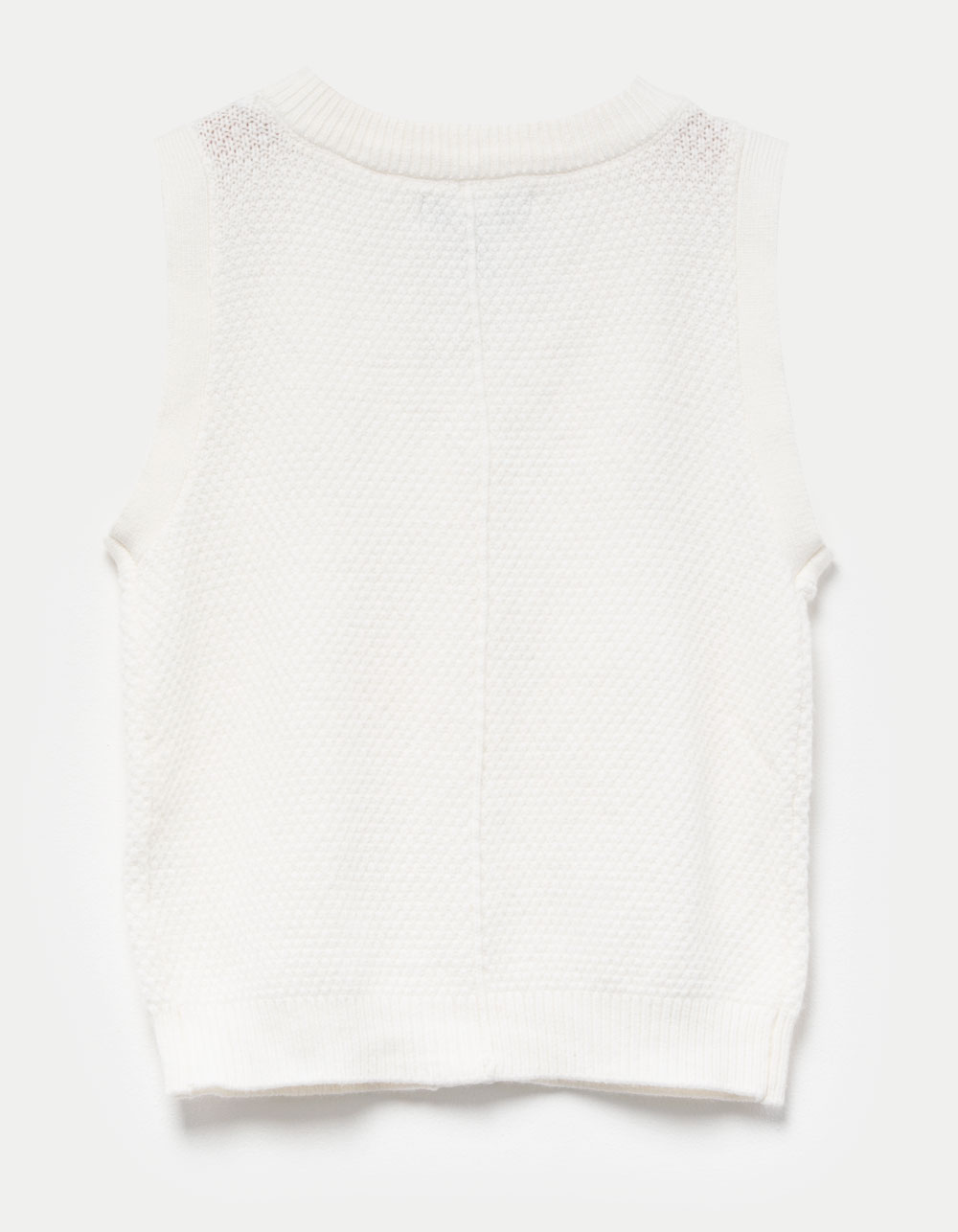 RSQ Girls Button Cable Vest - IVORY | Tillys