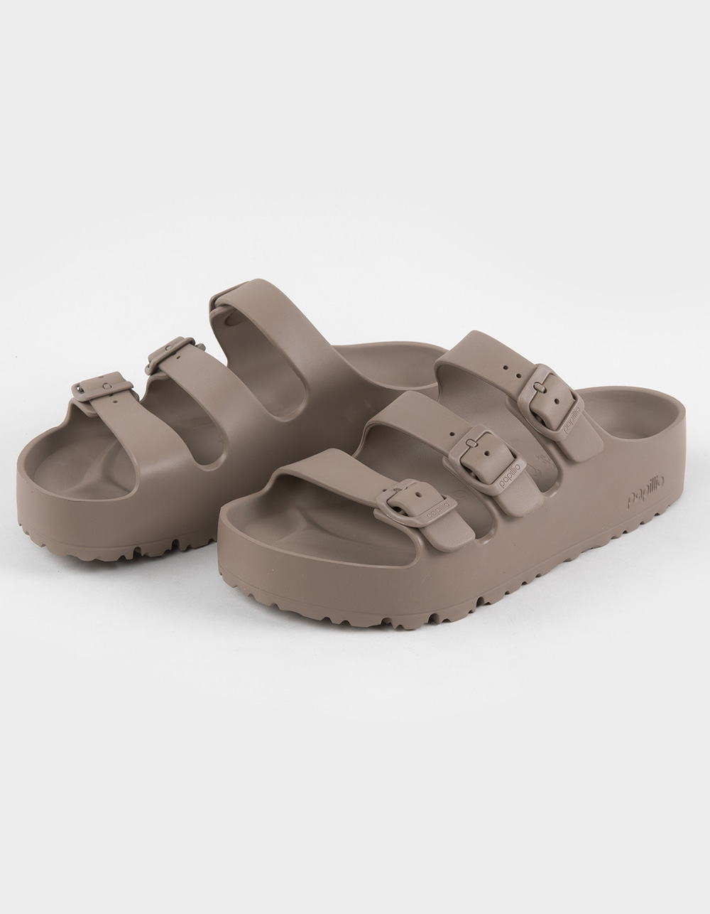 BIRKENSTOCK Florida III Flex Womens EVA Platform Sandals - GRAY