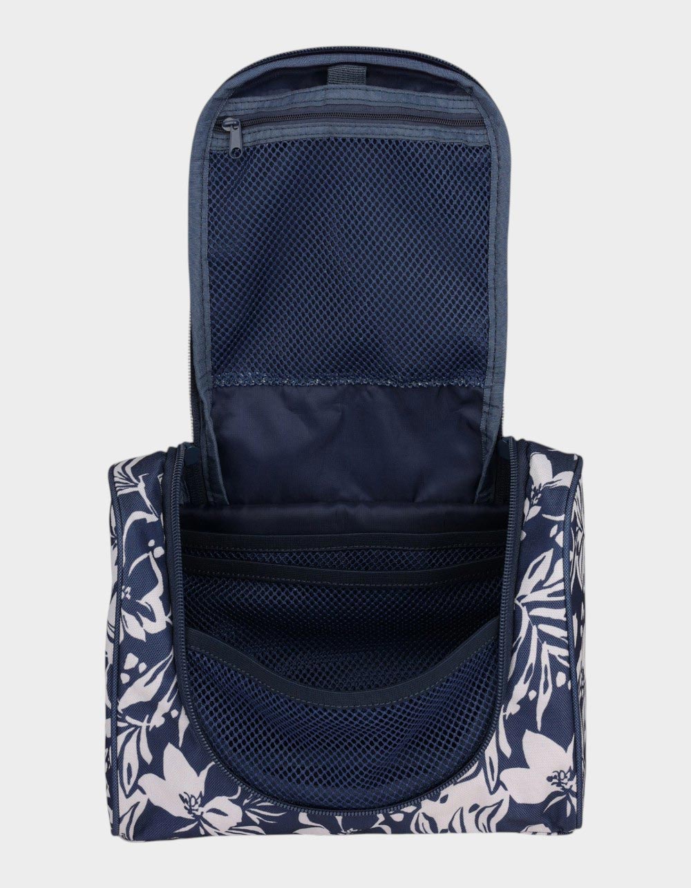 ROXY Travel Dance Toiletry Bag - NAVY/WHITE