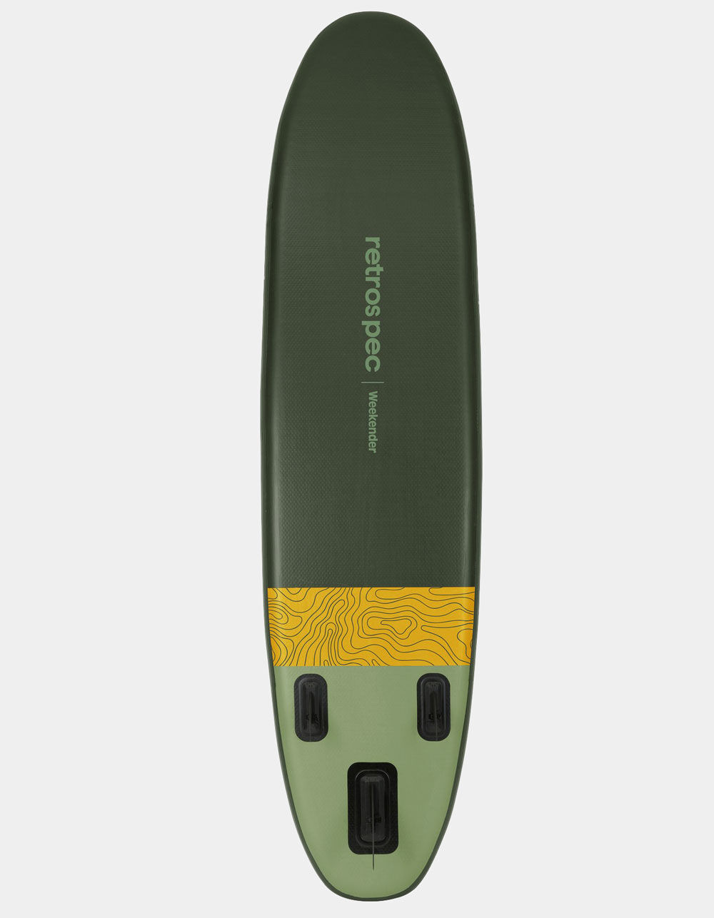 RETROSPEC 10' Weekender Inflatable Stand Up Paddle Board GREEN Tillys