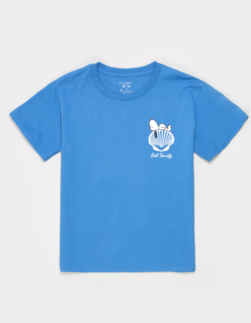 RIOT SOCIETY x Peanuts Shell Girls Tee - BLUE