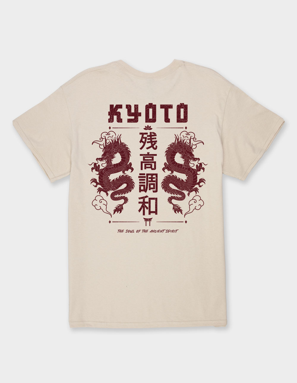 KYOTO Dragons Unisex Tee - SAND