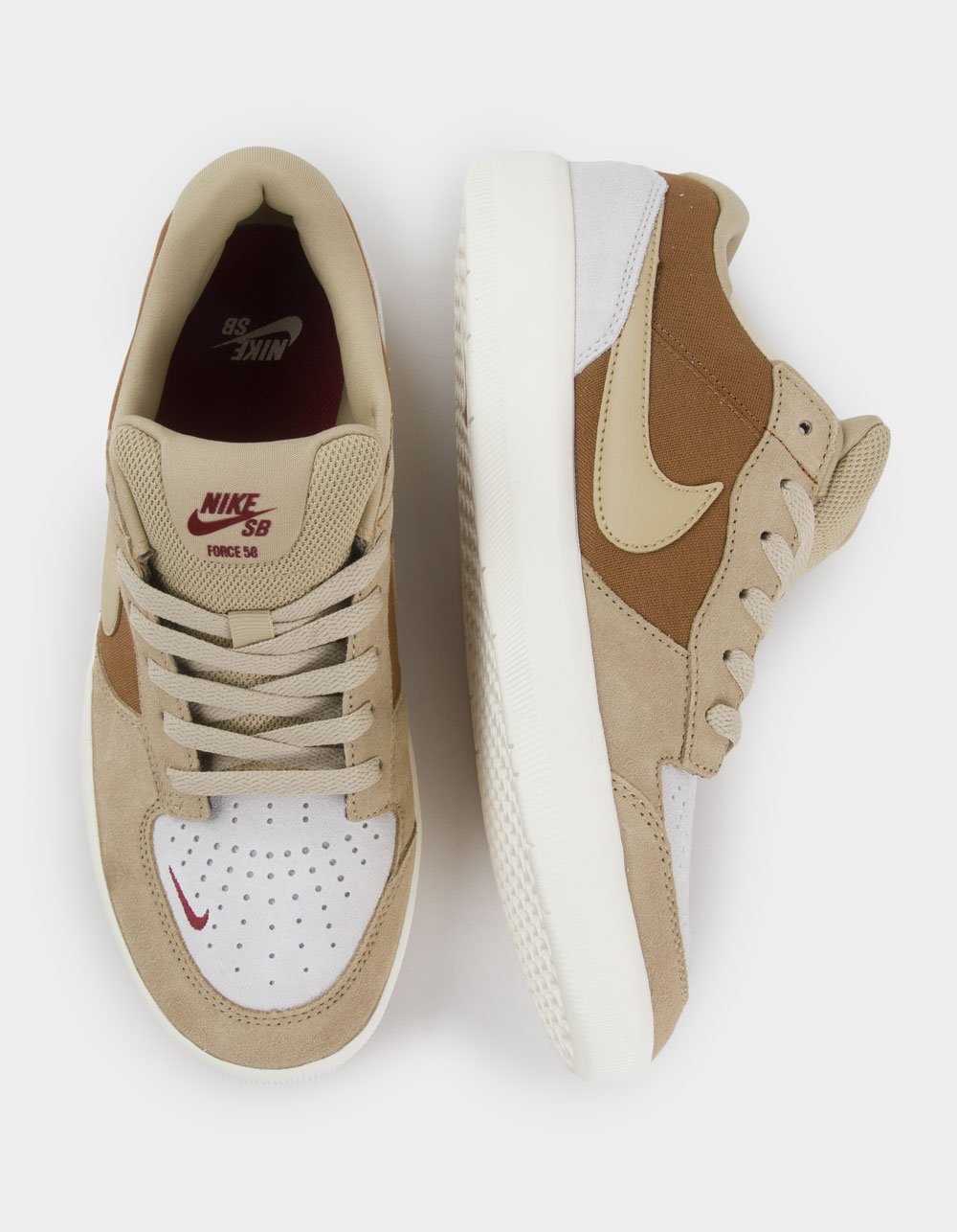 NIKE SB Force 58 Mens Shoes - TAN