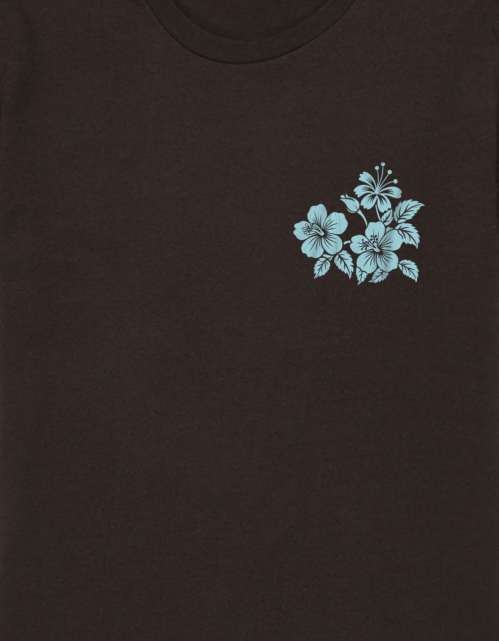 HIBISCUS Floral Supply Co. Unisex Kids Tee - CHOCOLATE