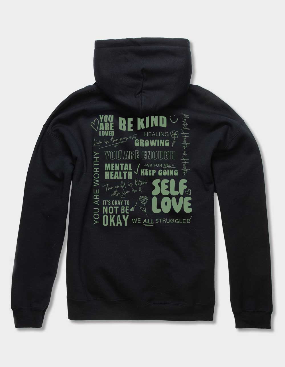 TLC x Mental Health Month Check Unisex Hoodie