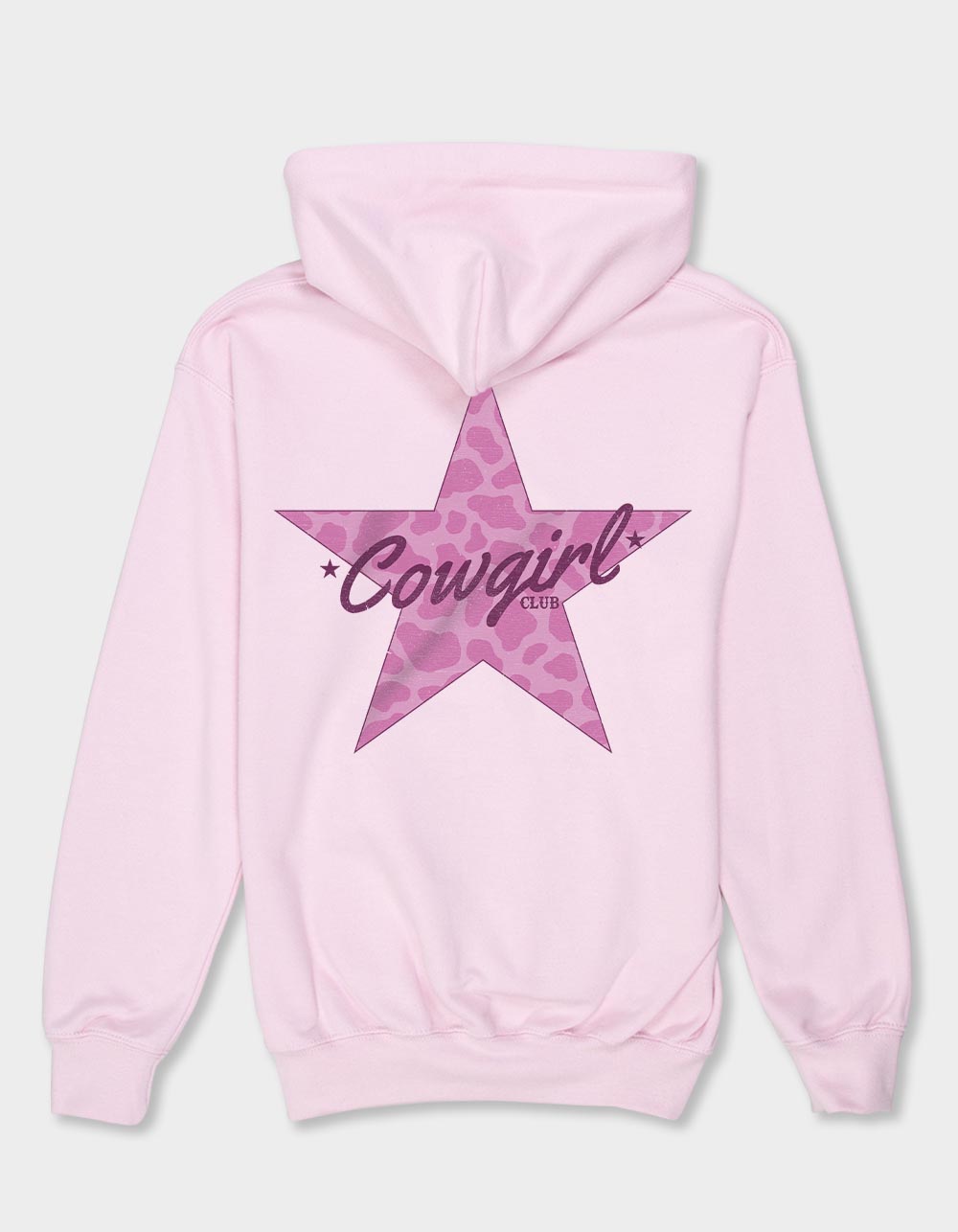 STAR PINK Cowgirl Unisex Kids Hoodie - LIGHT