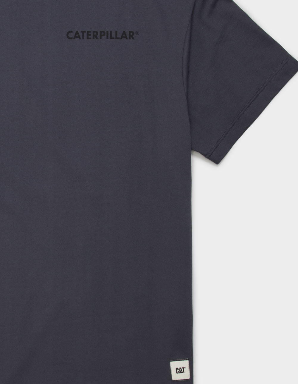 CATERPILLAR Mens Boxy Tee - WASHED BLACK