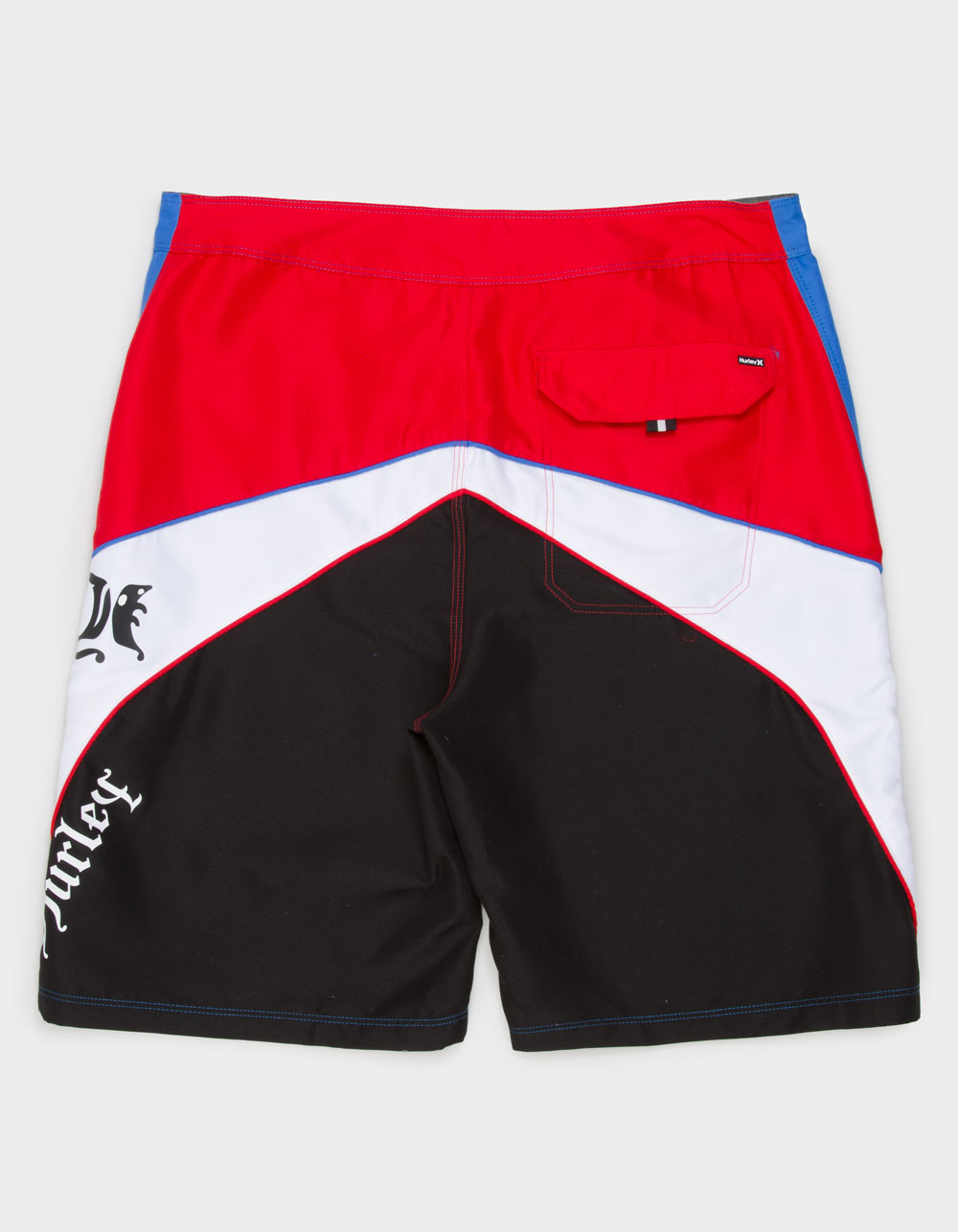 HURLEY Heritage Blocked Mens Boardshorts - BLACK/BLUE