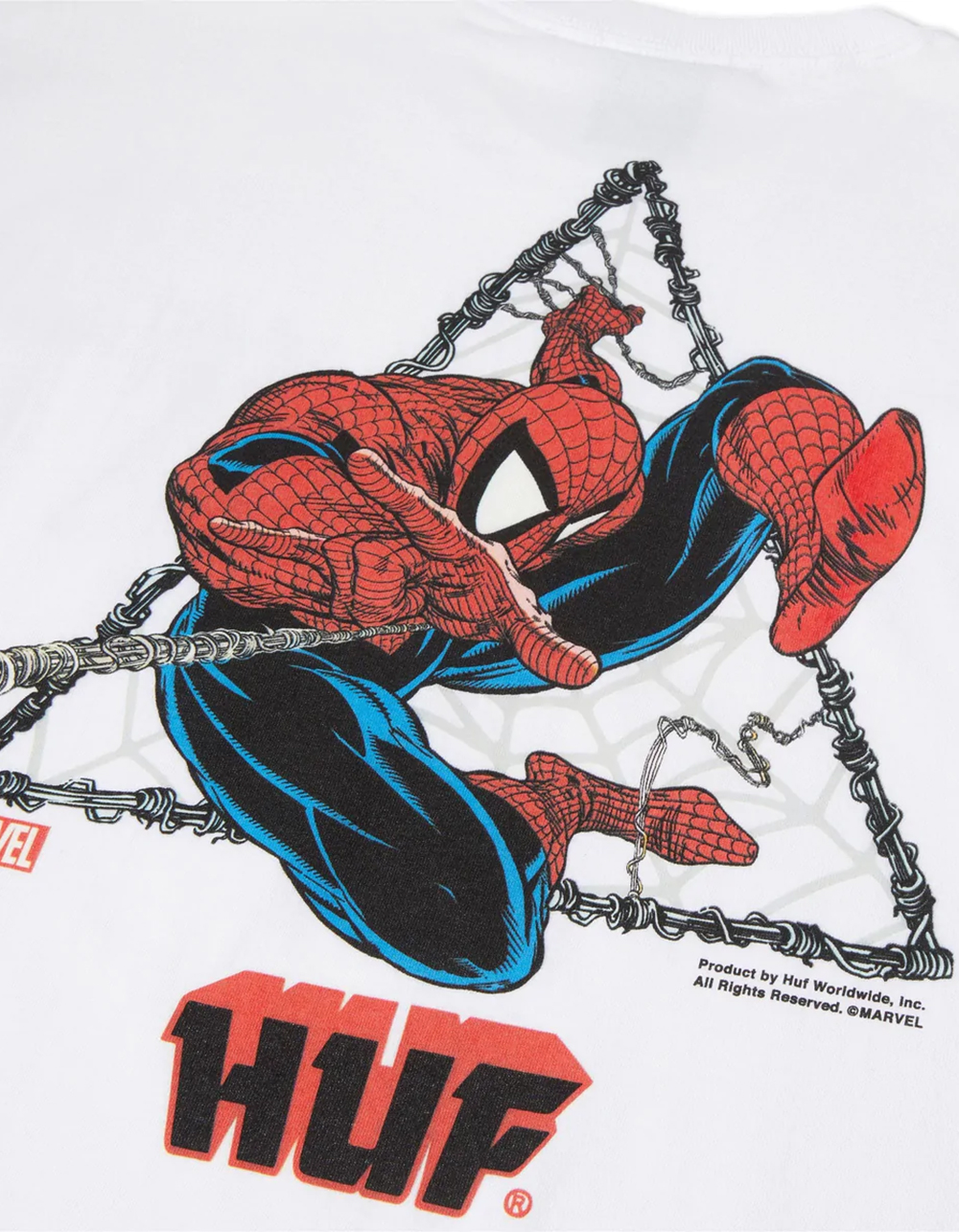 HUF x Marvel Spider-Man Thwip Mens Tee