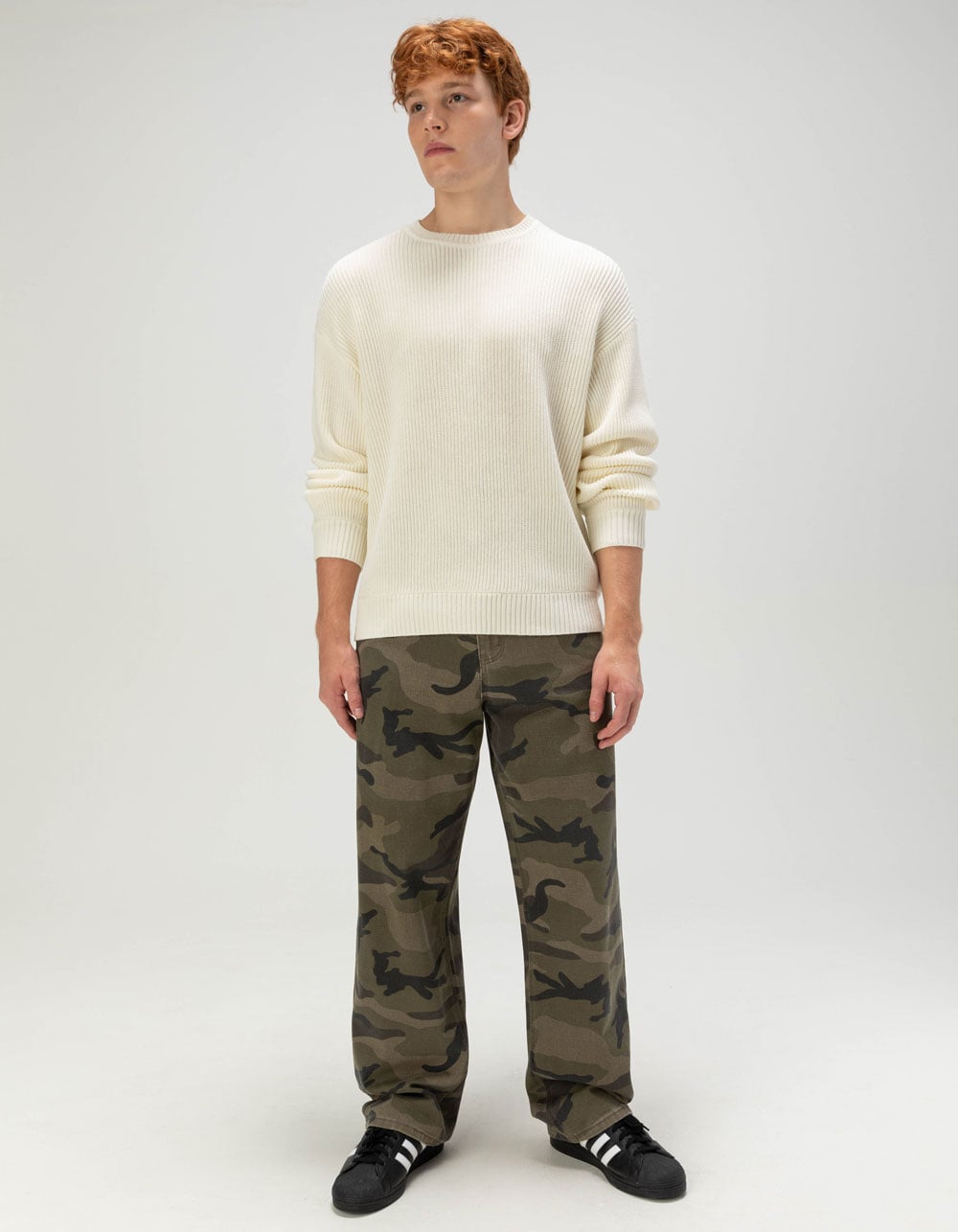 RSQ Mens Sweater - OFF WHITE