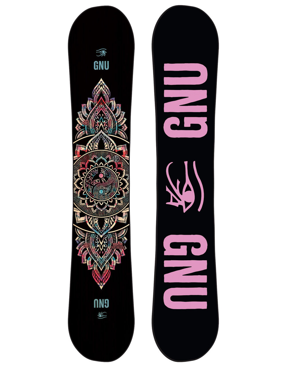 GNU Ladies Choice Women's Snowboard - 151.5cm Freestyle Board GNU