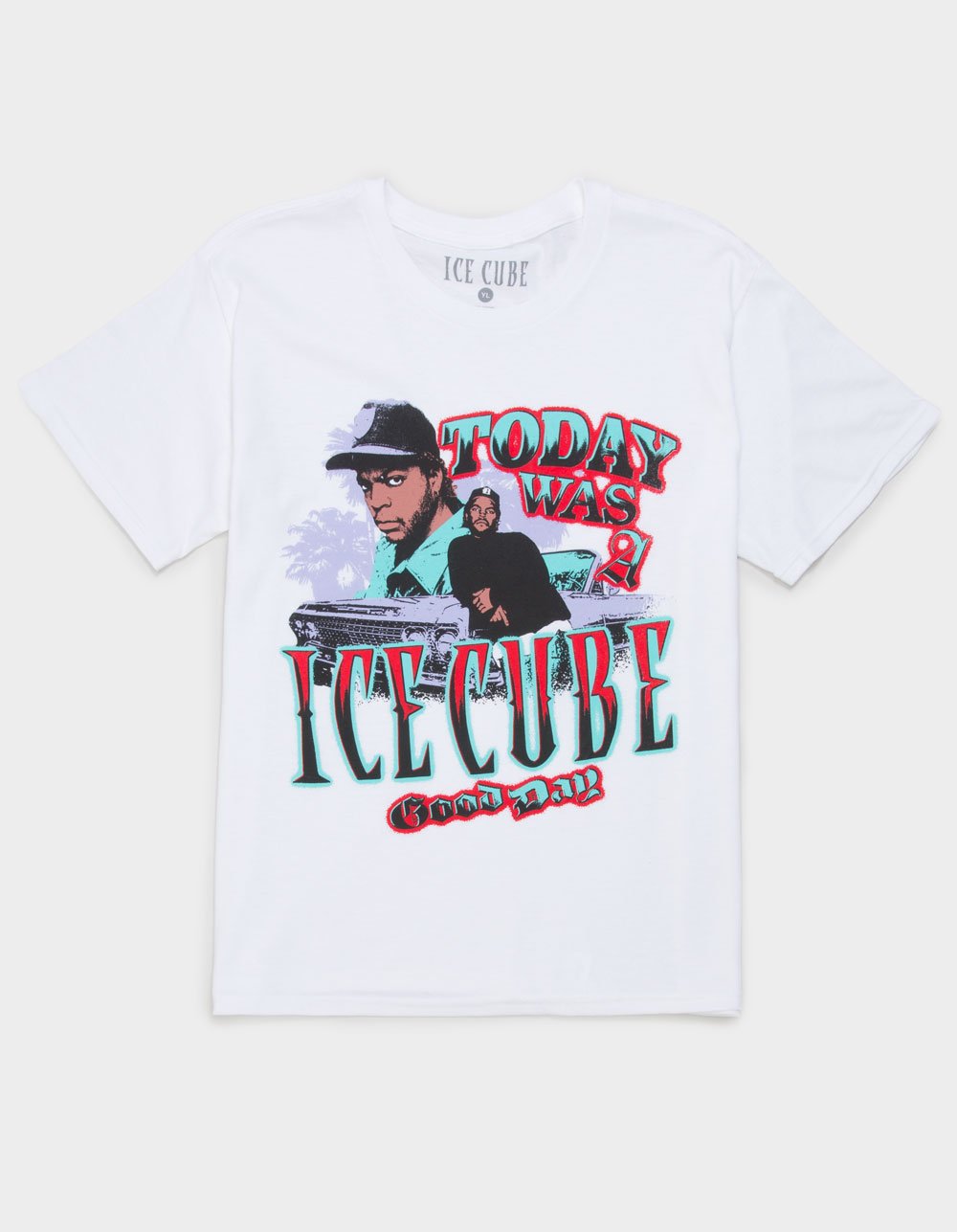 ICE CUBE Boys Tee - WHITE