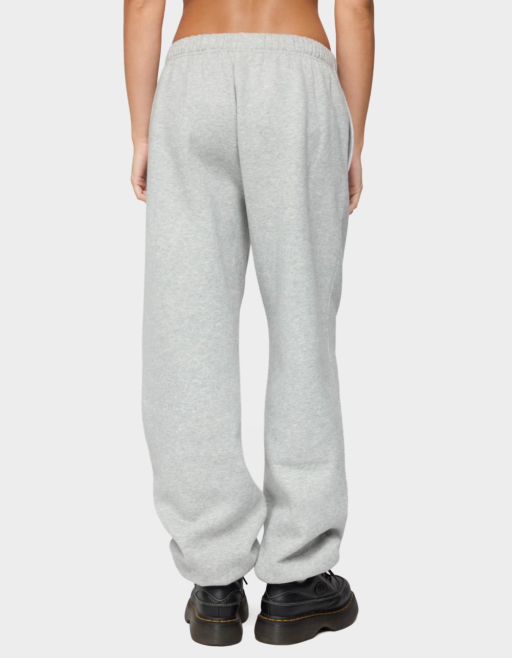 EDIKTED Leisure Club Sweatpants - GRAY