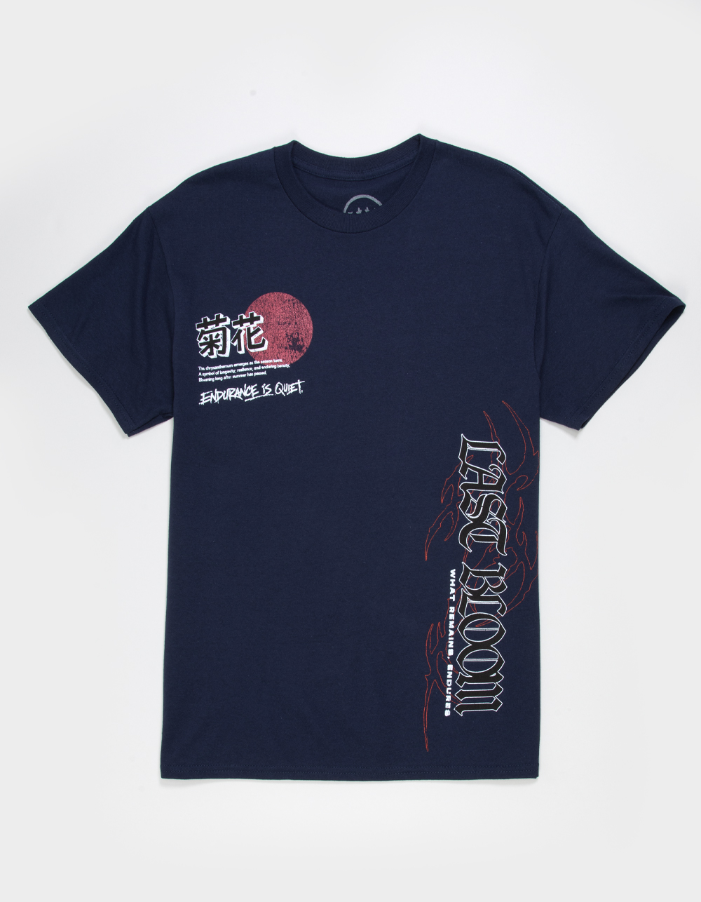 CVLA Last Bloom Mens Tee - NAVY