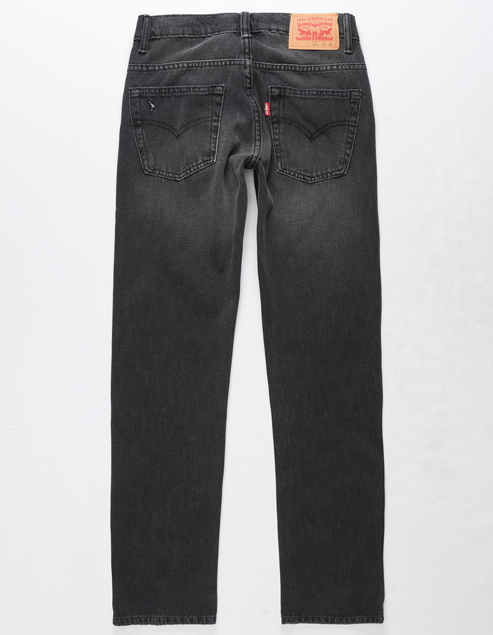 LEVI'S 511 Warp Stretch Dark Denim Boys Ripped Jeans - BLACK | Tillys