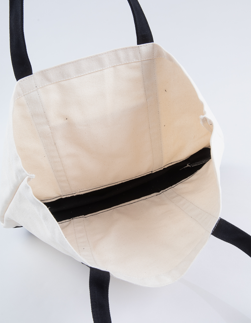 Canvas Tote Bag - BLACK COMBO