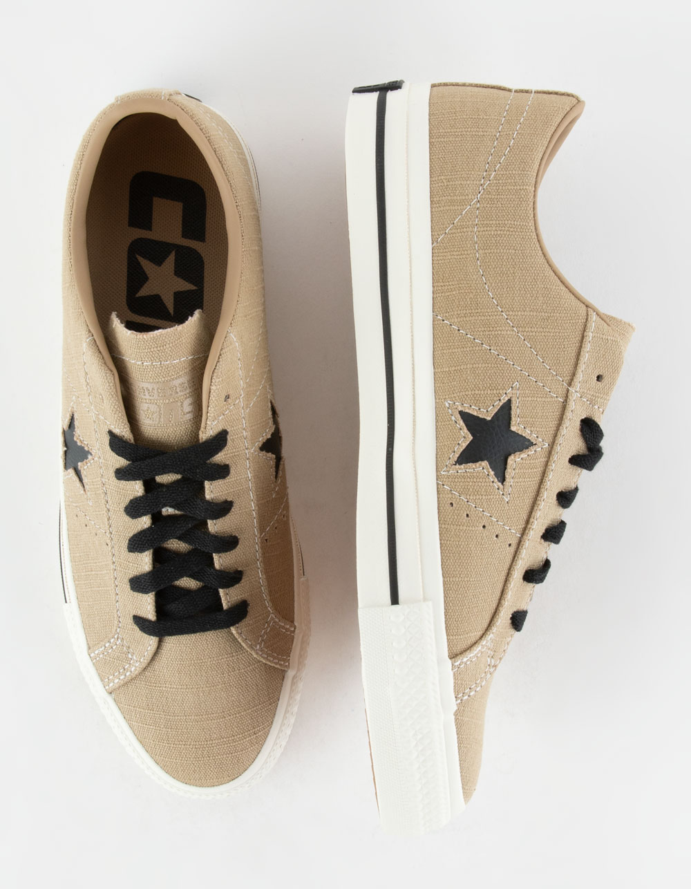 CONVERSE Star Low Top Shoes - SAND/BLACK |