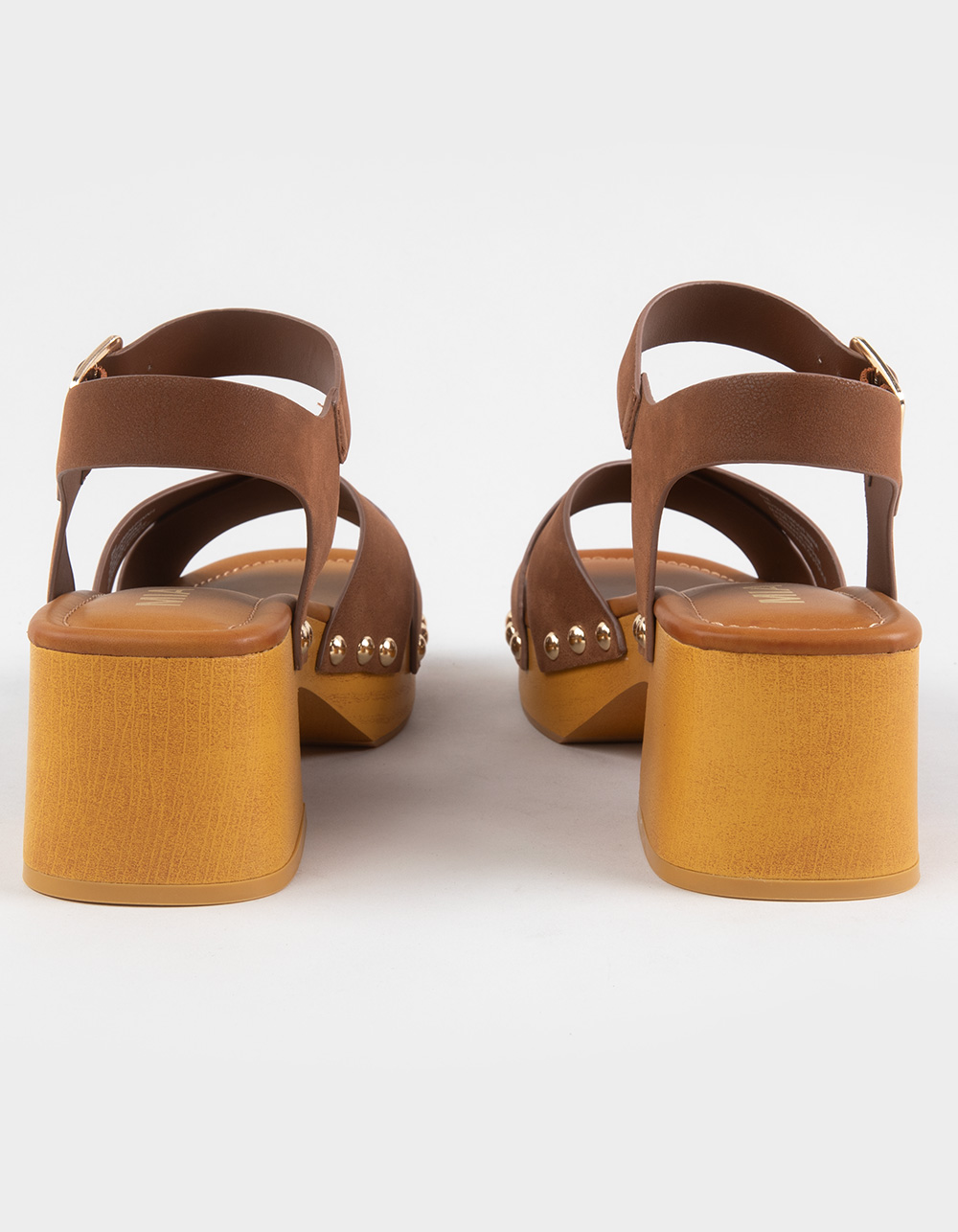 MIA Finna Womens Platform Heels - COGNAC