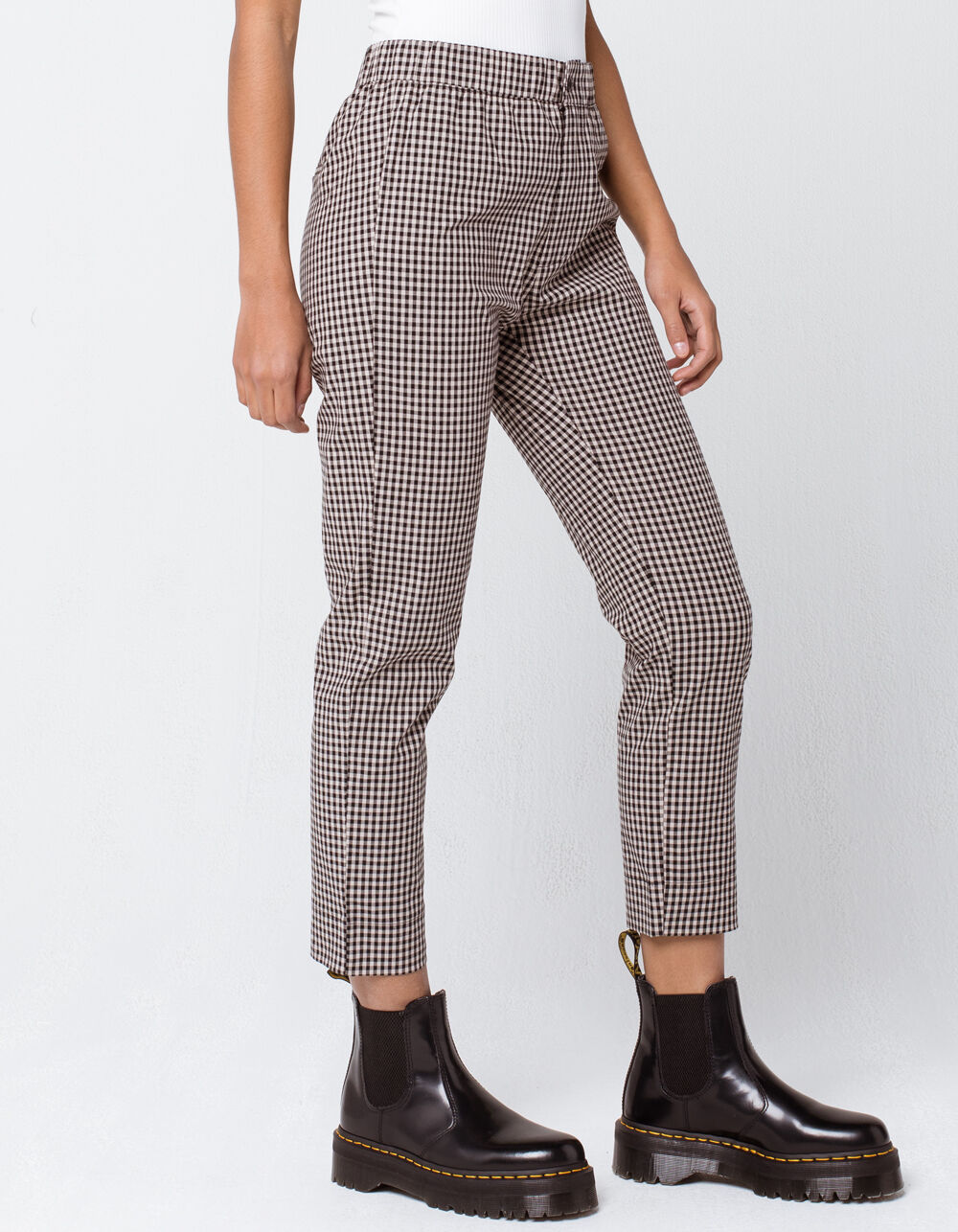 IVY & MAIN Gingham Womens Pants image number 3