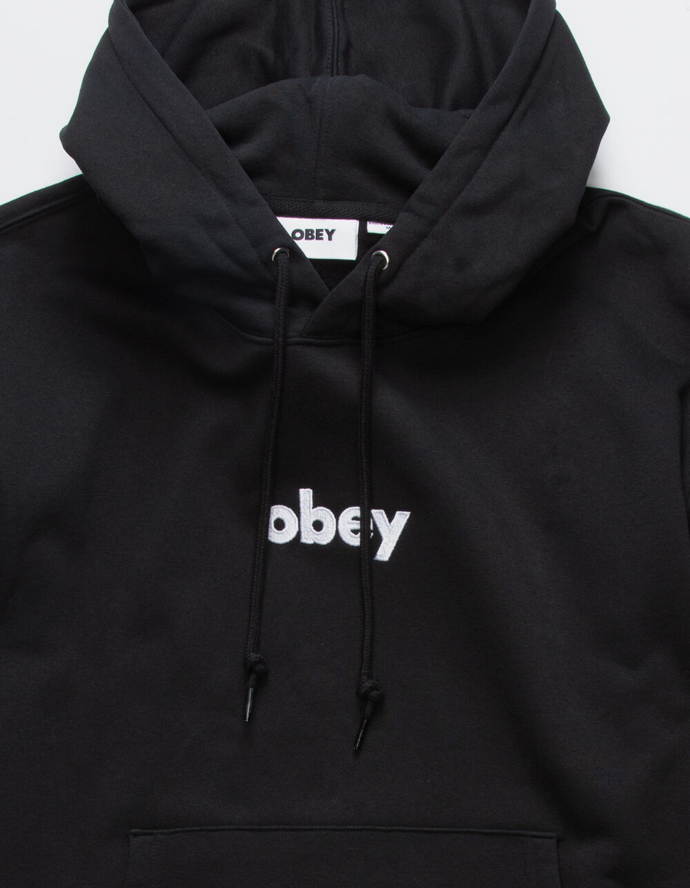 OBEY Case Mens Hoodie BLACK Tillys