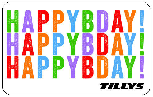 Gift Card Tillys 8888885 Tillys