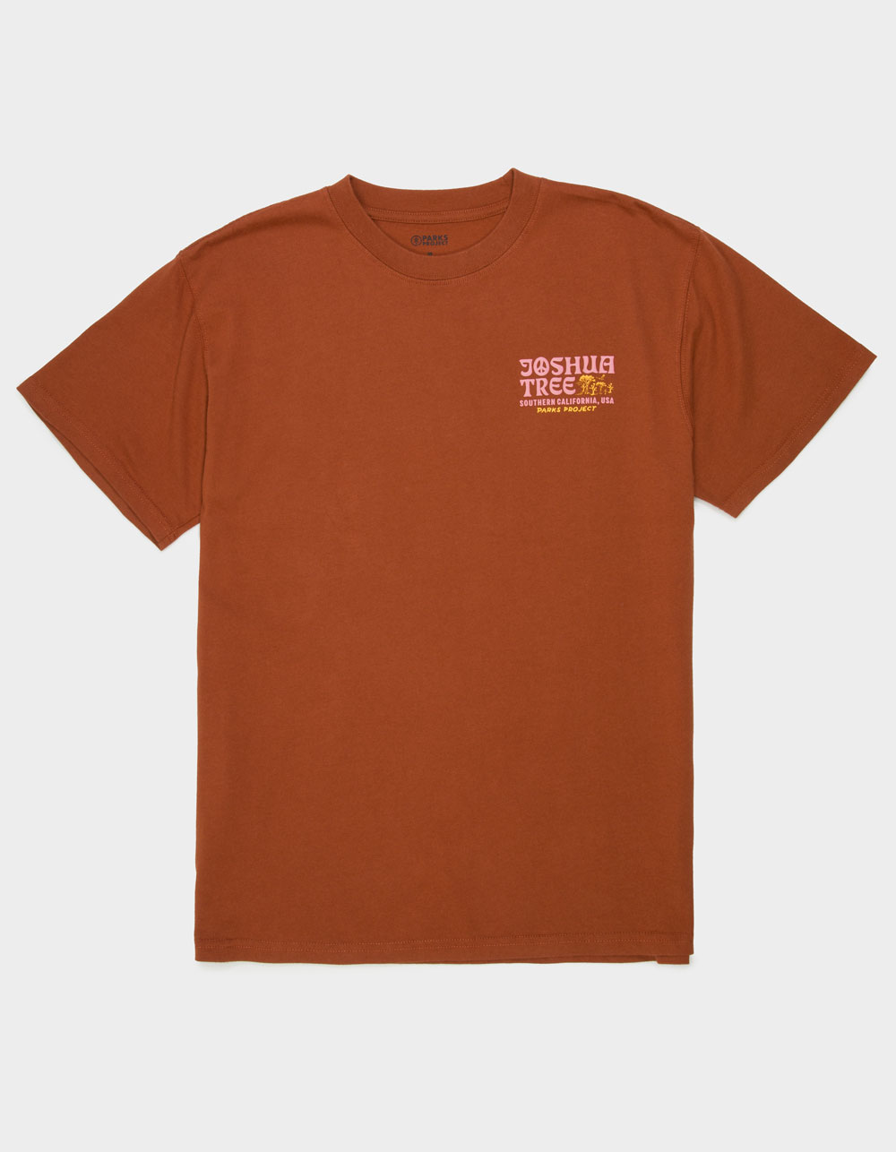 PARKS PROJECT Joshua Tree Mens Tee - RUST