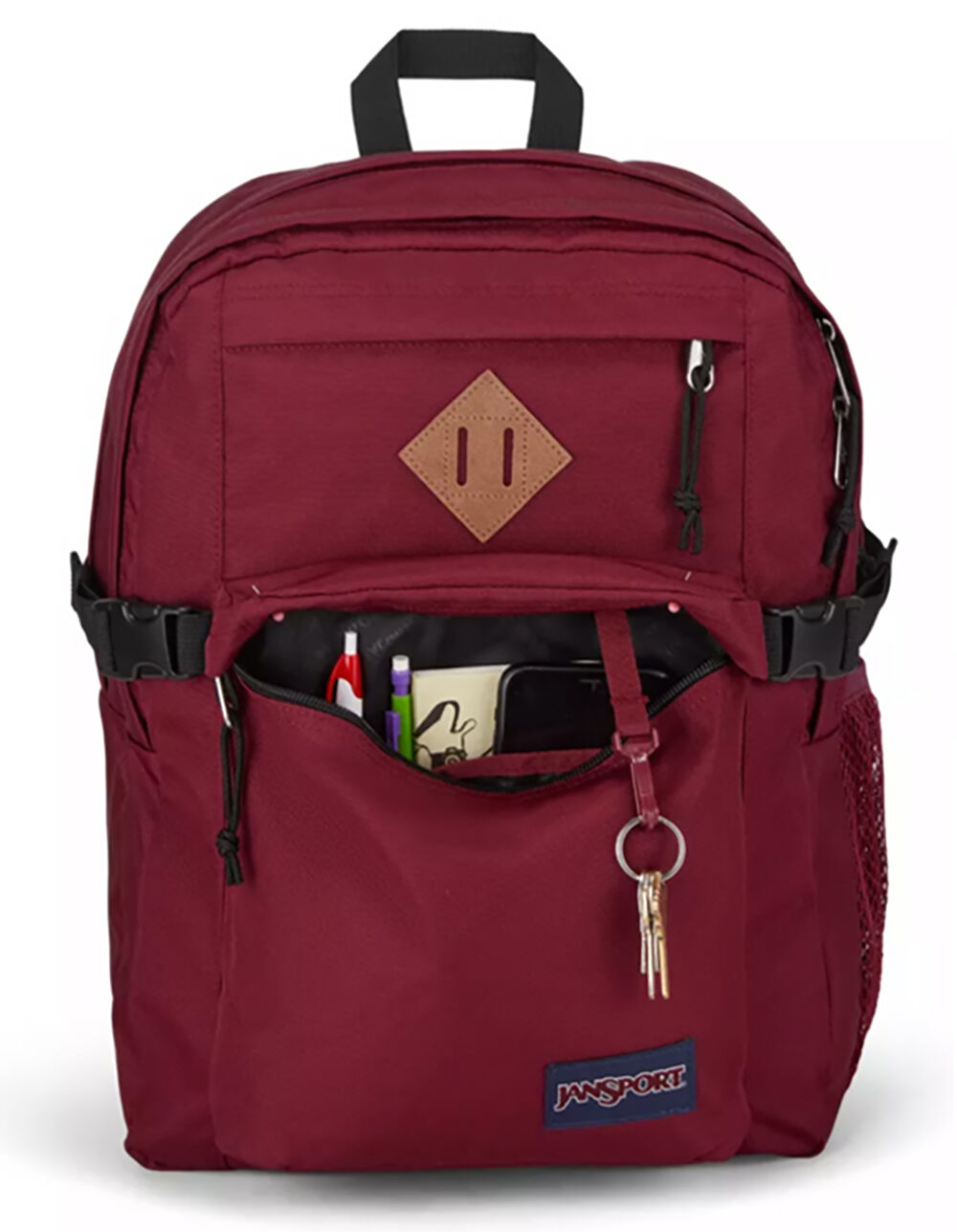 JANSPORT Main Campus Backpack - RUSSET RED