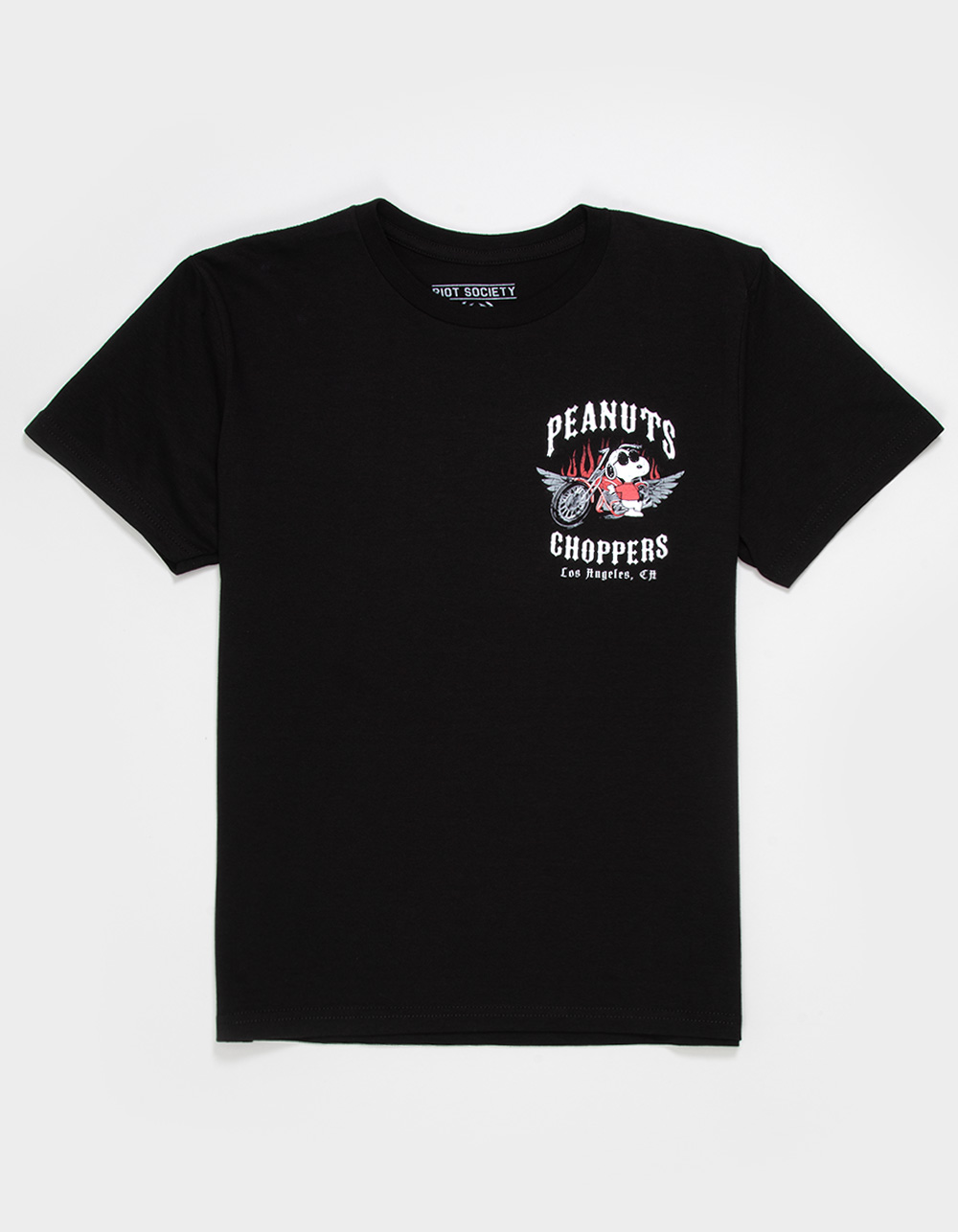 RIOT SOCIETY x Peanuts Choppers Boys Tee - BLACK