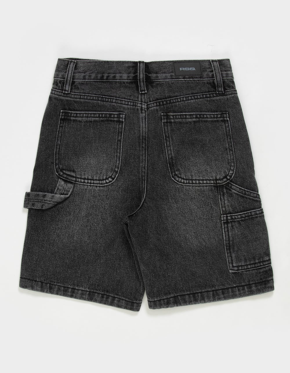RSQ Boys Utility Jorts - WASHED BLACK