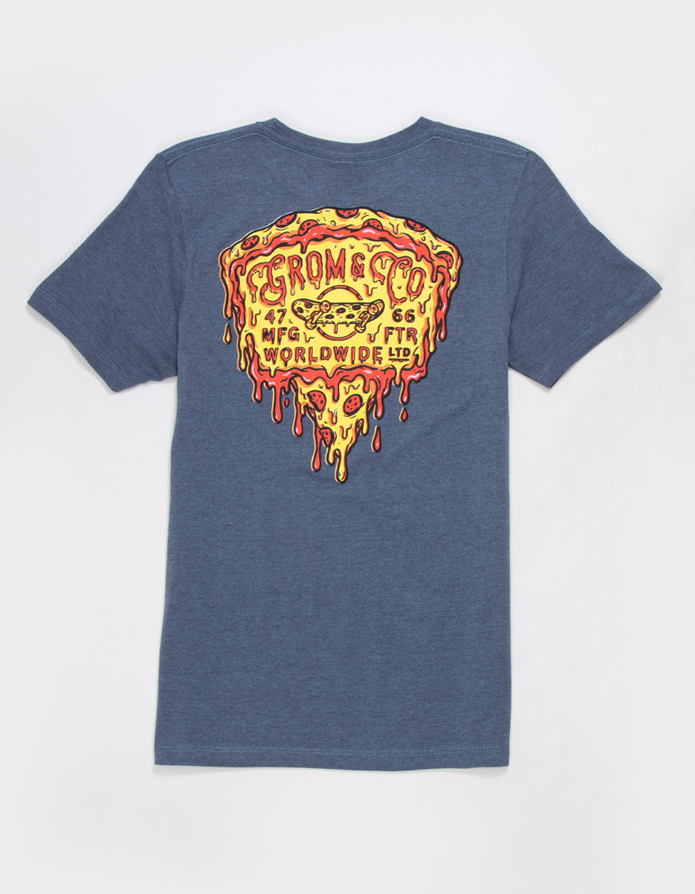 GROM Drippy Co Boys Tee - NAVY