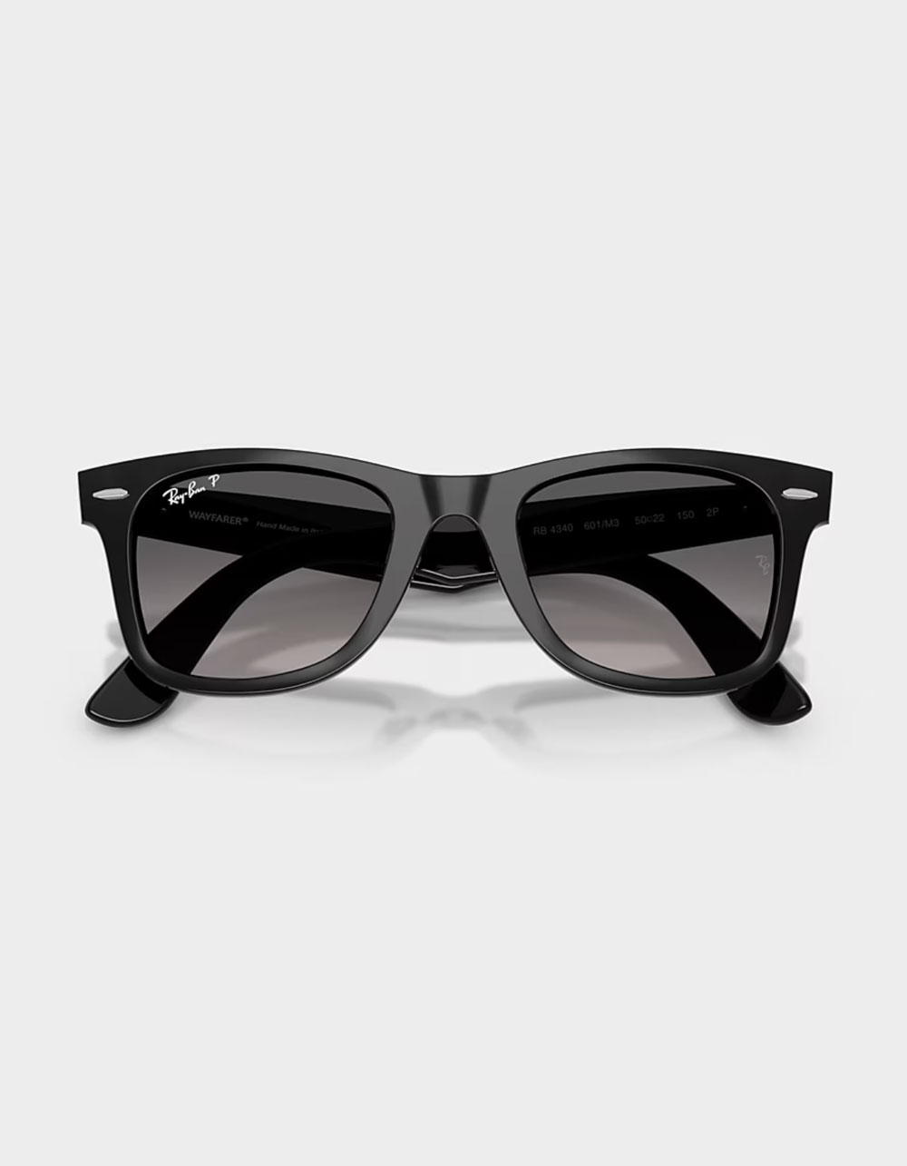 RAY-BAN Wayfarer Ease Polarized Sunglasses - BLACK