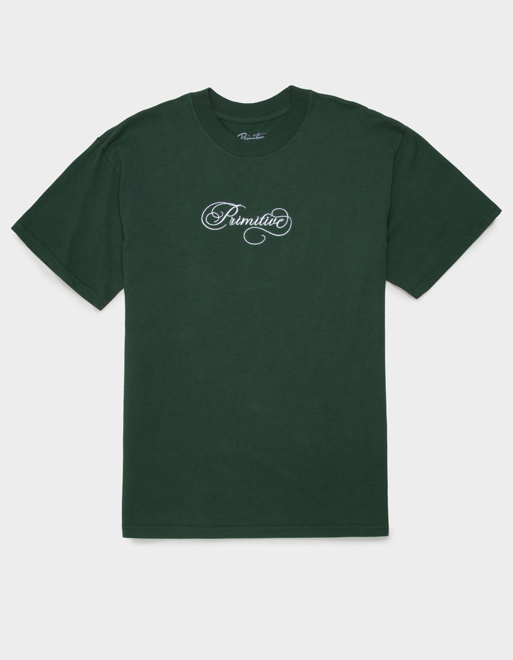 PRIMITIVE Camden Script Mens Tee - FOREST