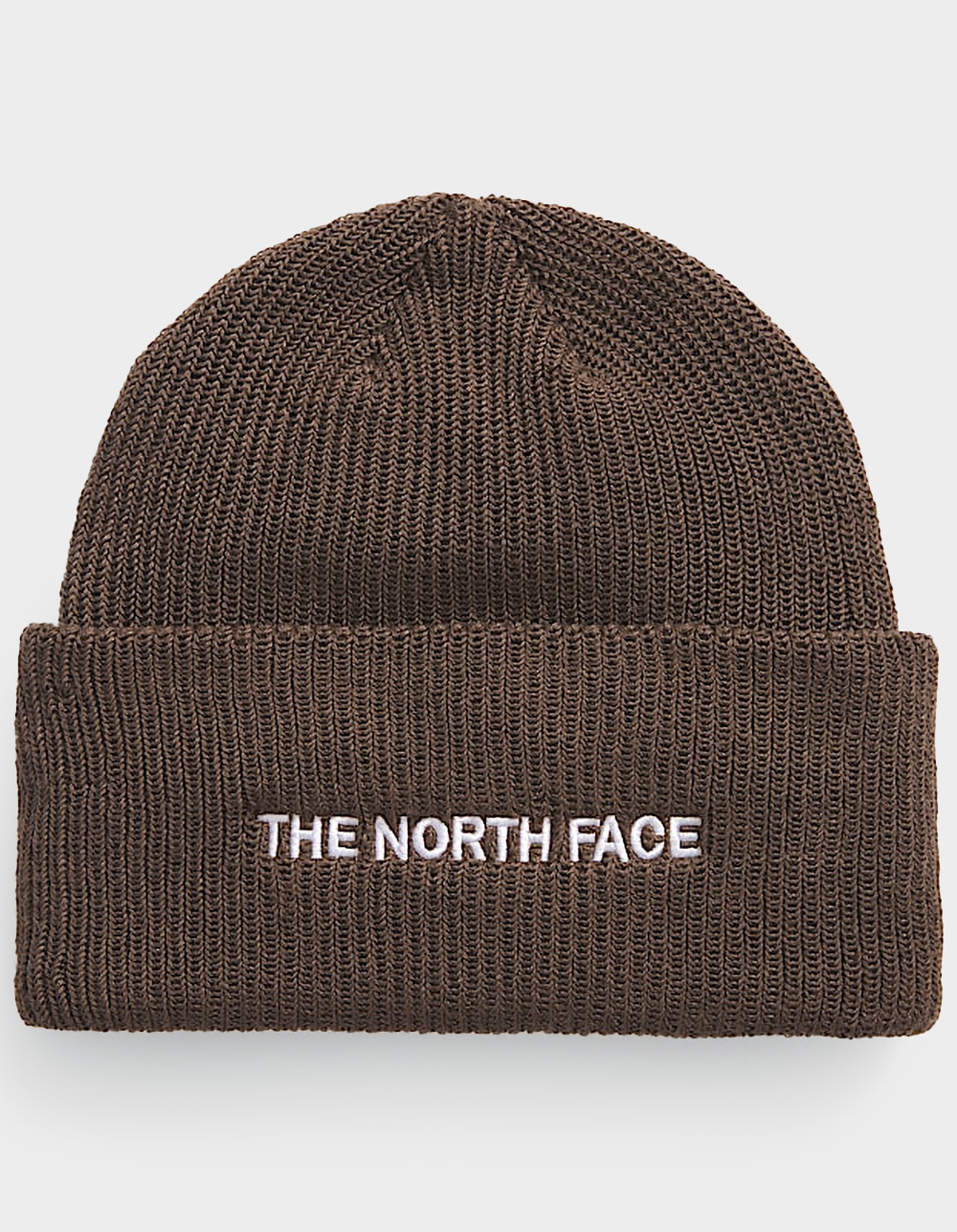THE NORTH FACE Urban Embroidered Beanie - BROWN