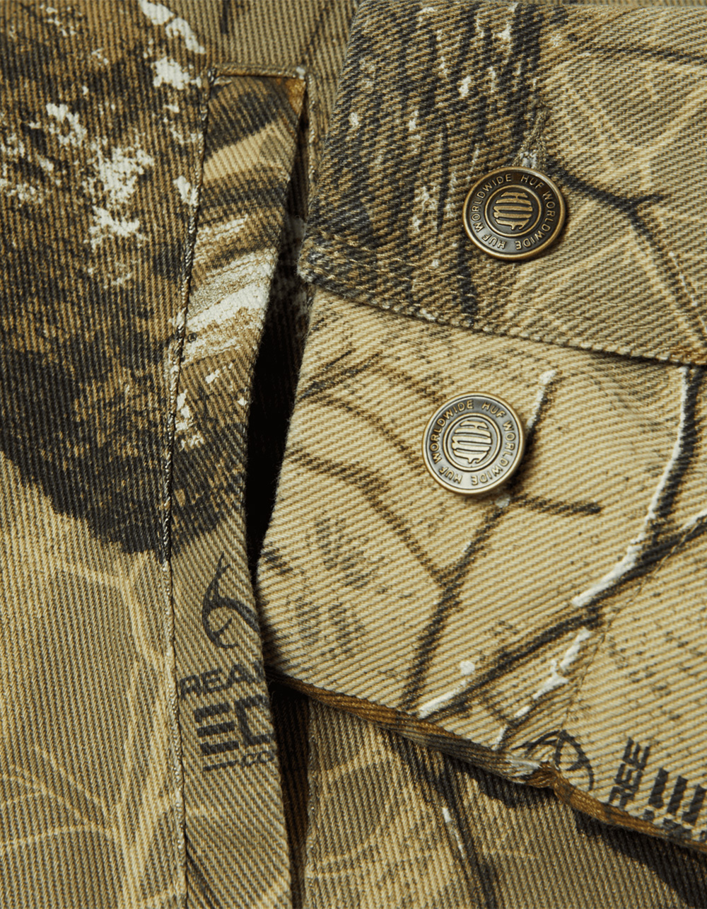 HUF x Realtree Megablast Mens Work Jacket - DESERT