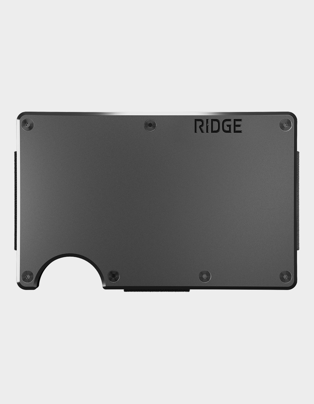 RIDGE WALLETS Gunmetal Ridge 2.0 Wallet - DARK GRAY