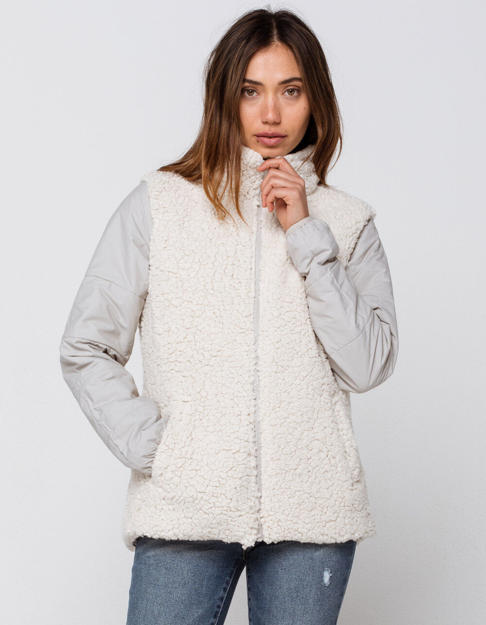 THE NORTH FACE Merriewood Womens Reversible Jacket - OFF WHITE | Tillys
