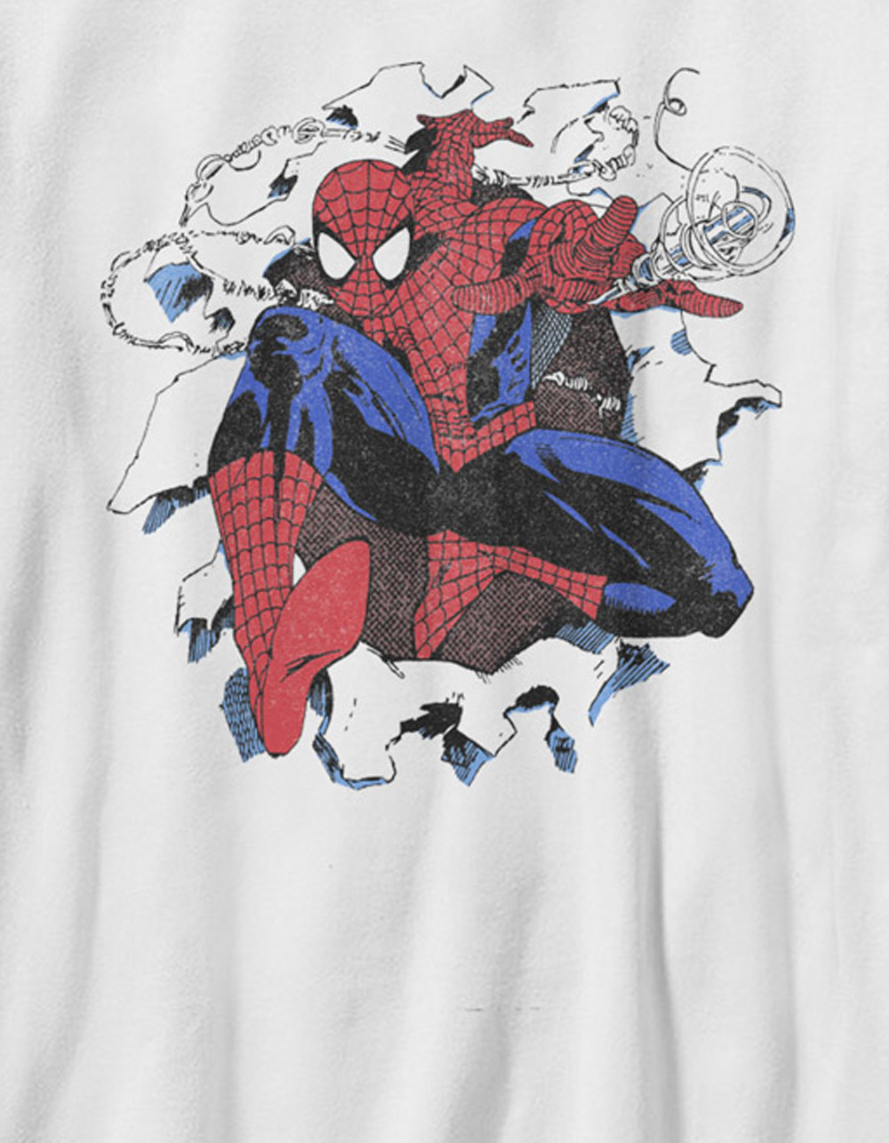 SPIDERMAN Breakthrough Web Unisex Kids Tee - WHITE | Tillys | T-Shirts