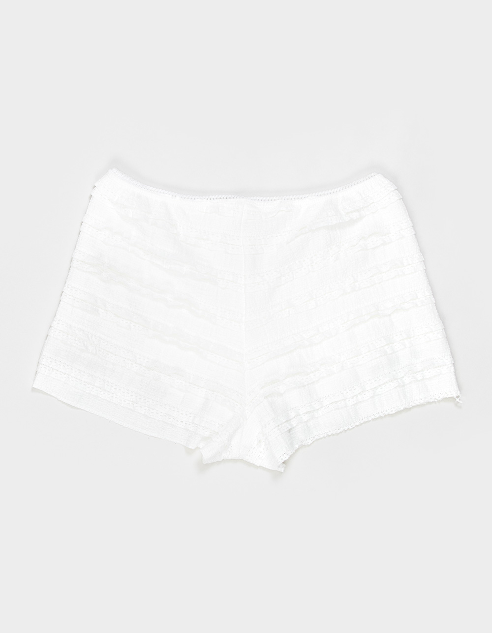 FULL TILT Girls Lace Shorts - WHITE
