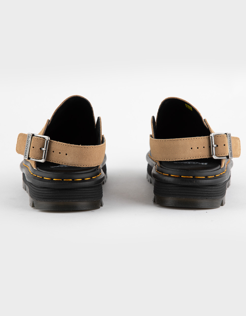 DR. MARTENS Zebzag Womens Mules - TAN