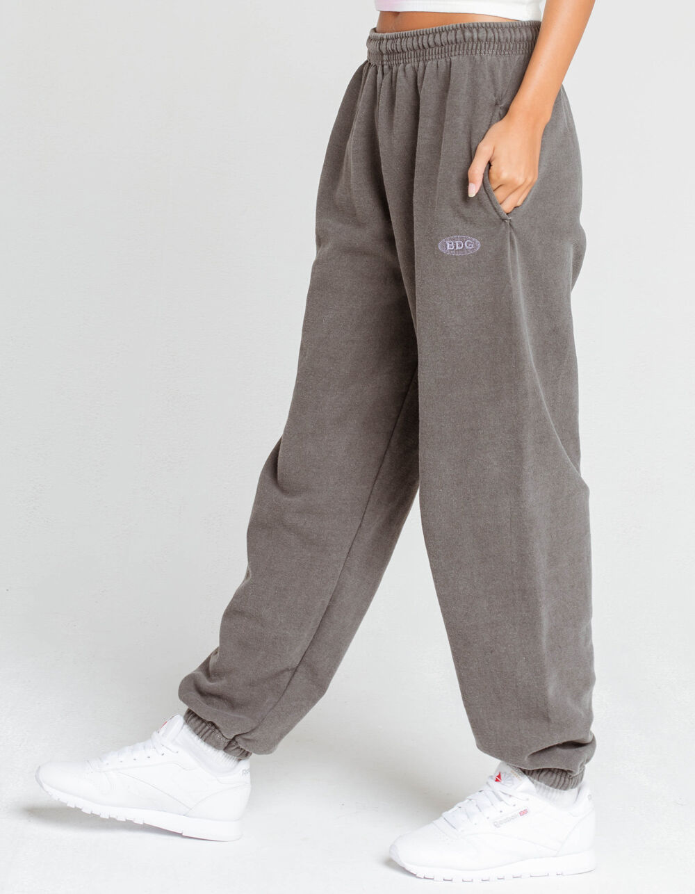 BDG Urban Outfitters Womens Charcoal Jogger Pants - CHARCOAL | Tillys