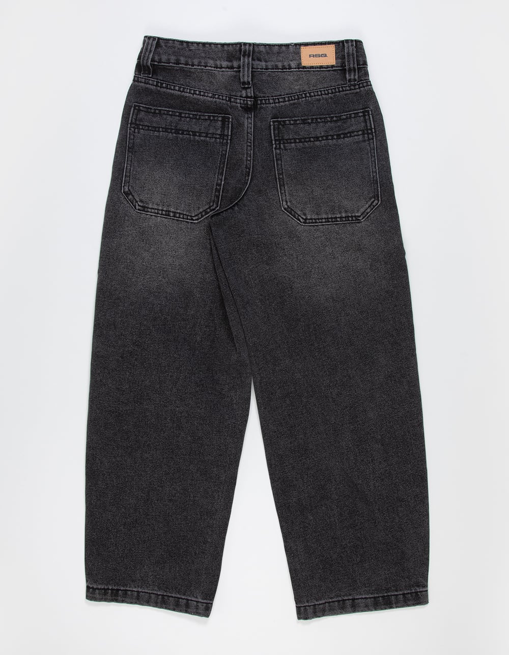 RSQ Boys Skater Baggy Jeans - WASHED BLACK