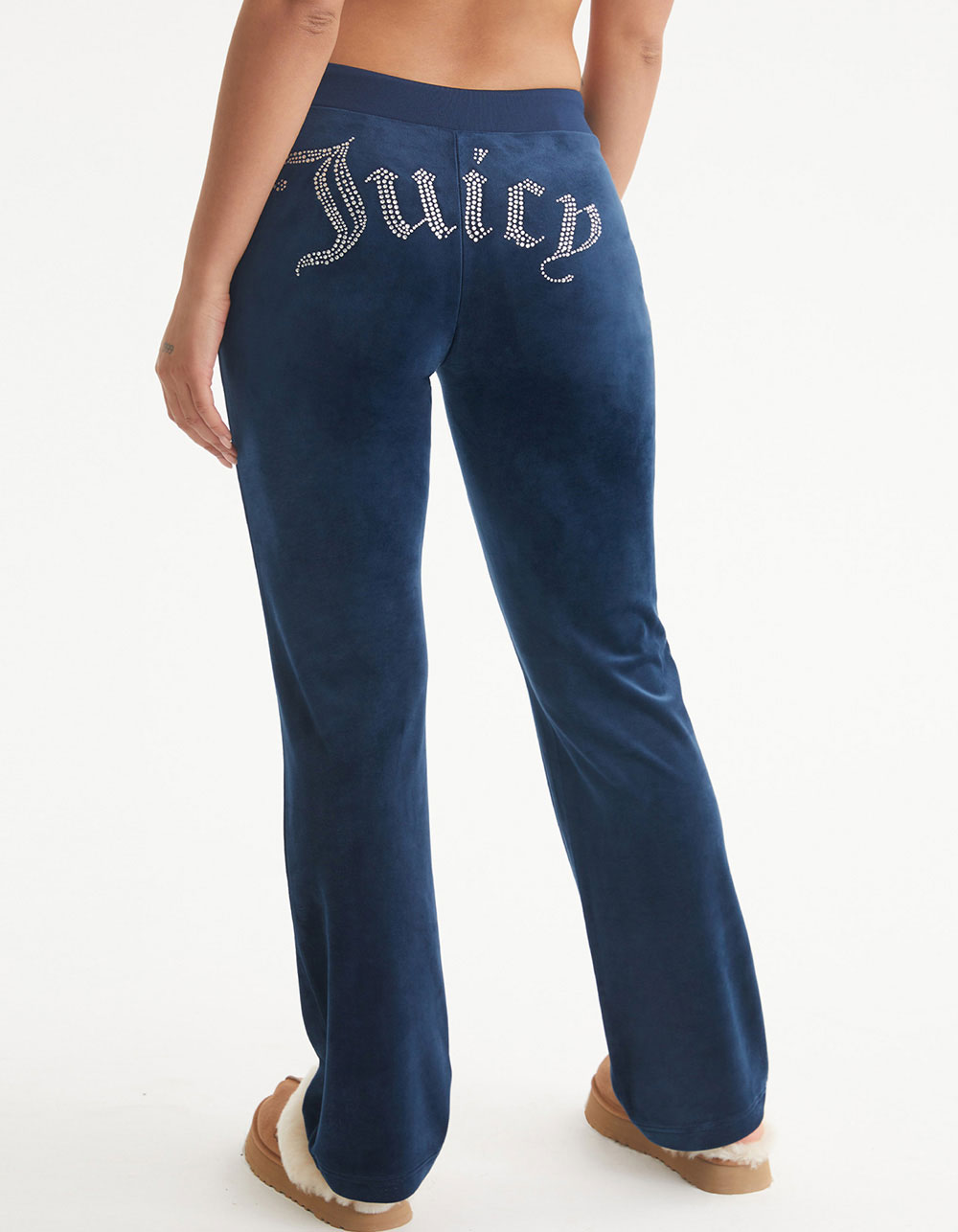 JUICY COUTURE OG Bling Womens Track Pants - NAVY