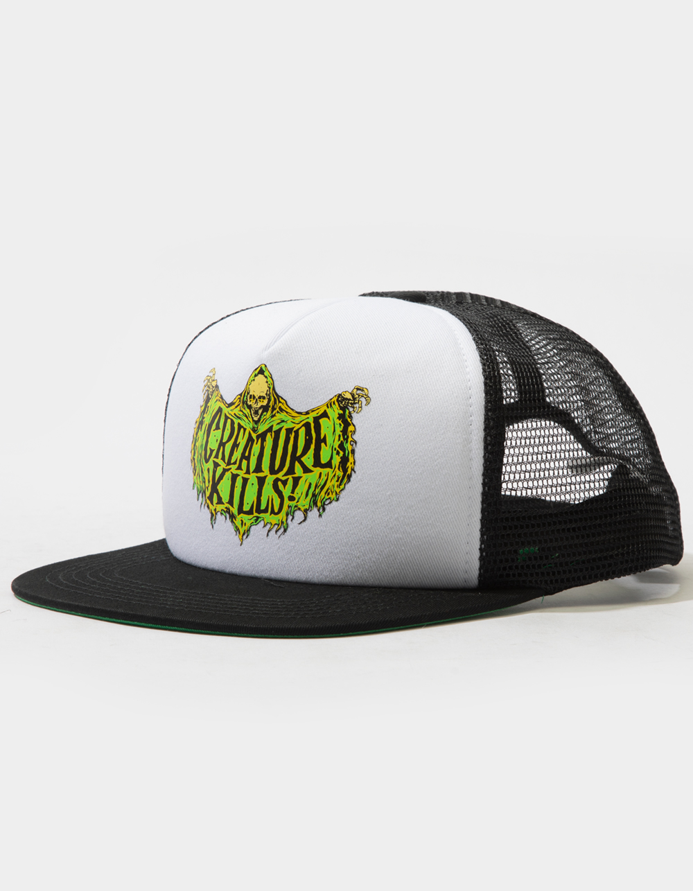 Creature Reaper Kills Trucker Hat - White/Black - One Size