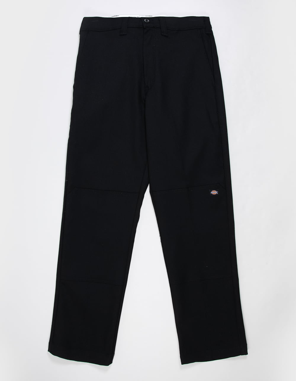 DICKIES Pro Series Mens Double Knee Work Pants - BLACK