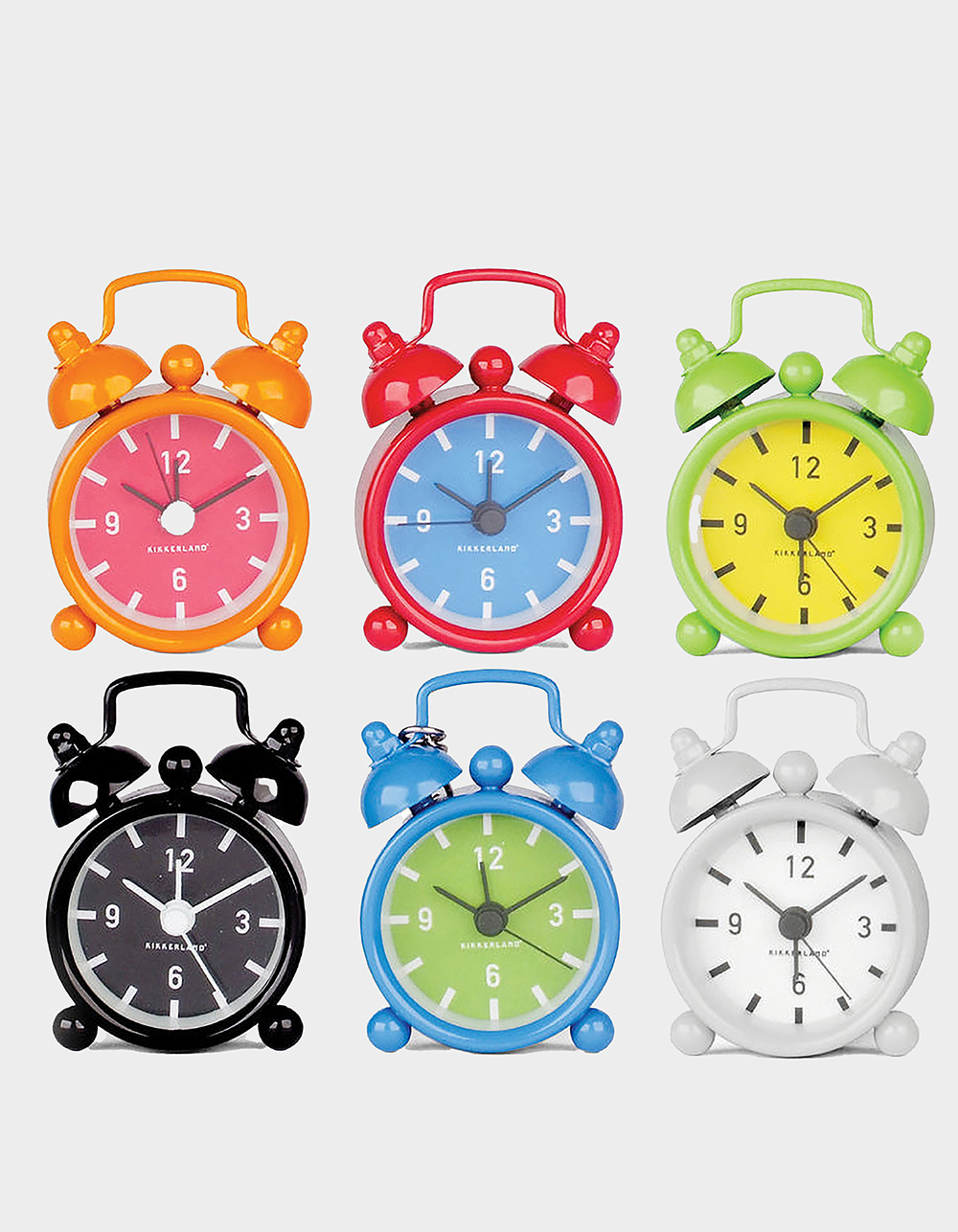 Mini Bell Alarm Clock Keychain ASST Tillys